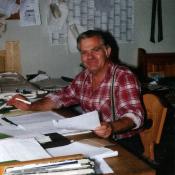 Sheriff im Büro 
